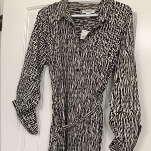 Waist Tie Maternity Dress